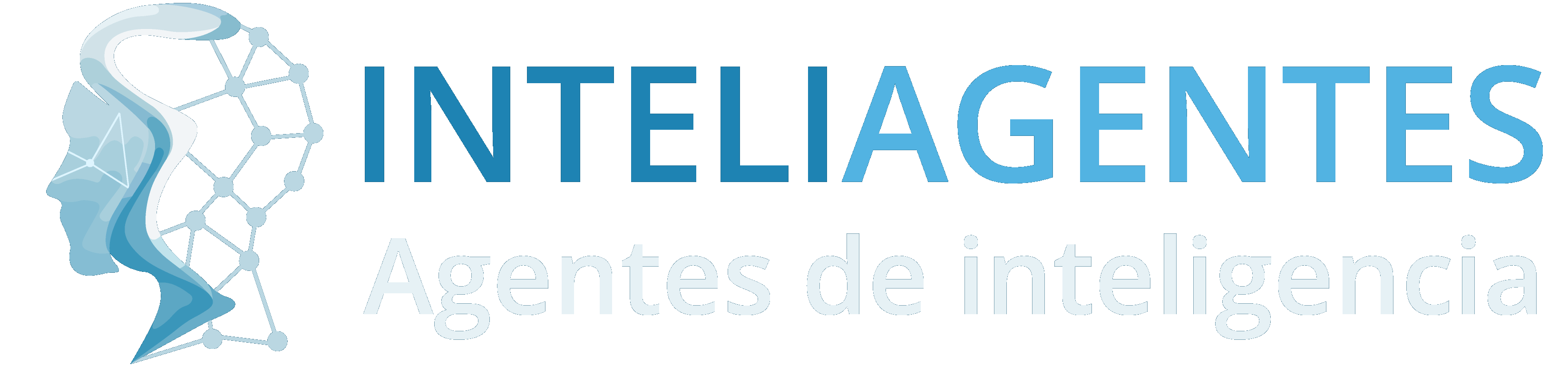 Inteliagentes Logo completo, a color, tamaño completo, fondo transparente